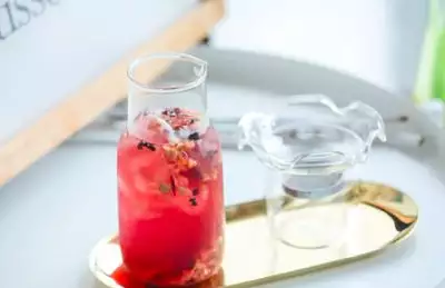 冰綜合果粒茶｜Ice mixed fruit tea｜氷 ミックスフルーツティー｜얼음 혼합과일차